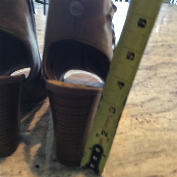 Open Toe Booties 7.5 - Picture 2 of 5